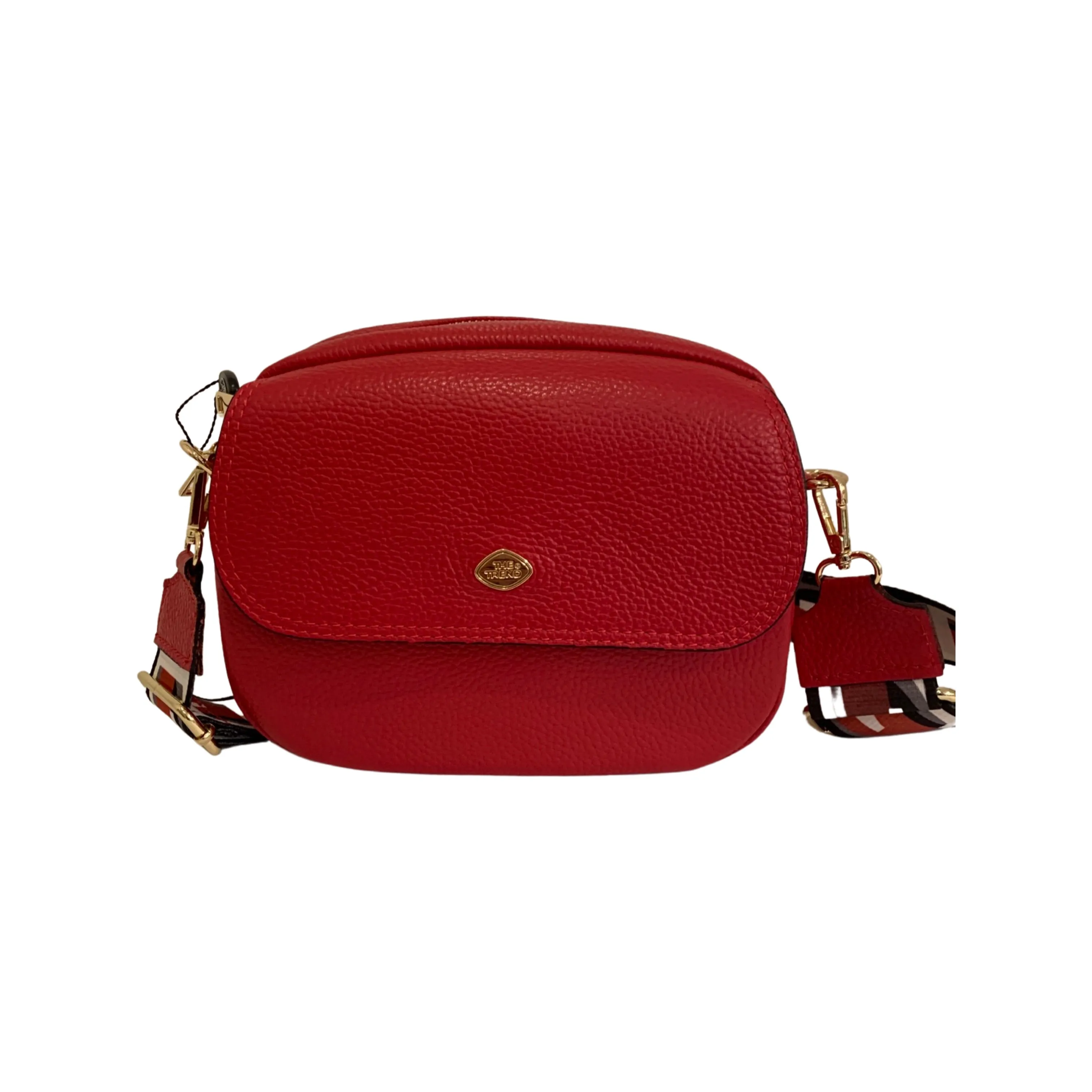 130882 Red Leather Bag