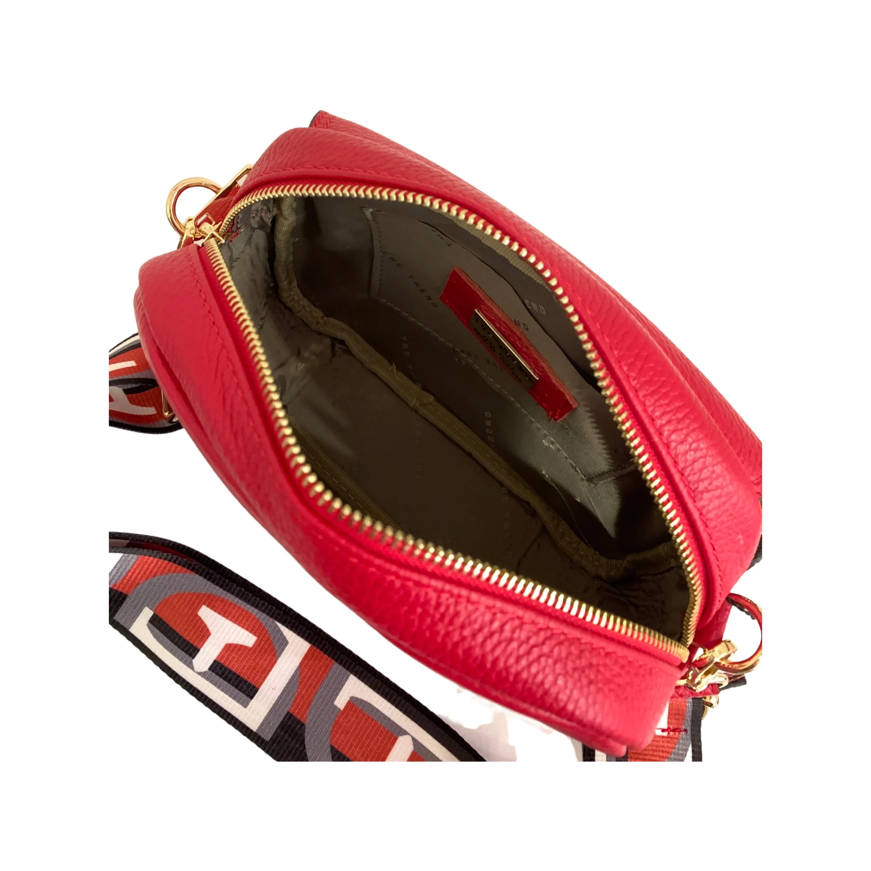 130882 Red Leather Bag