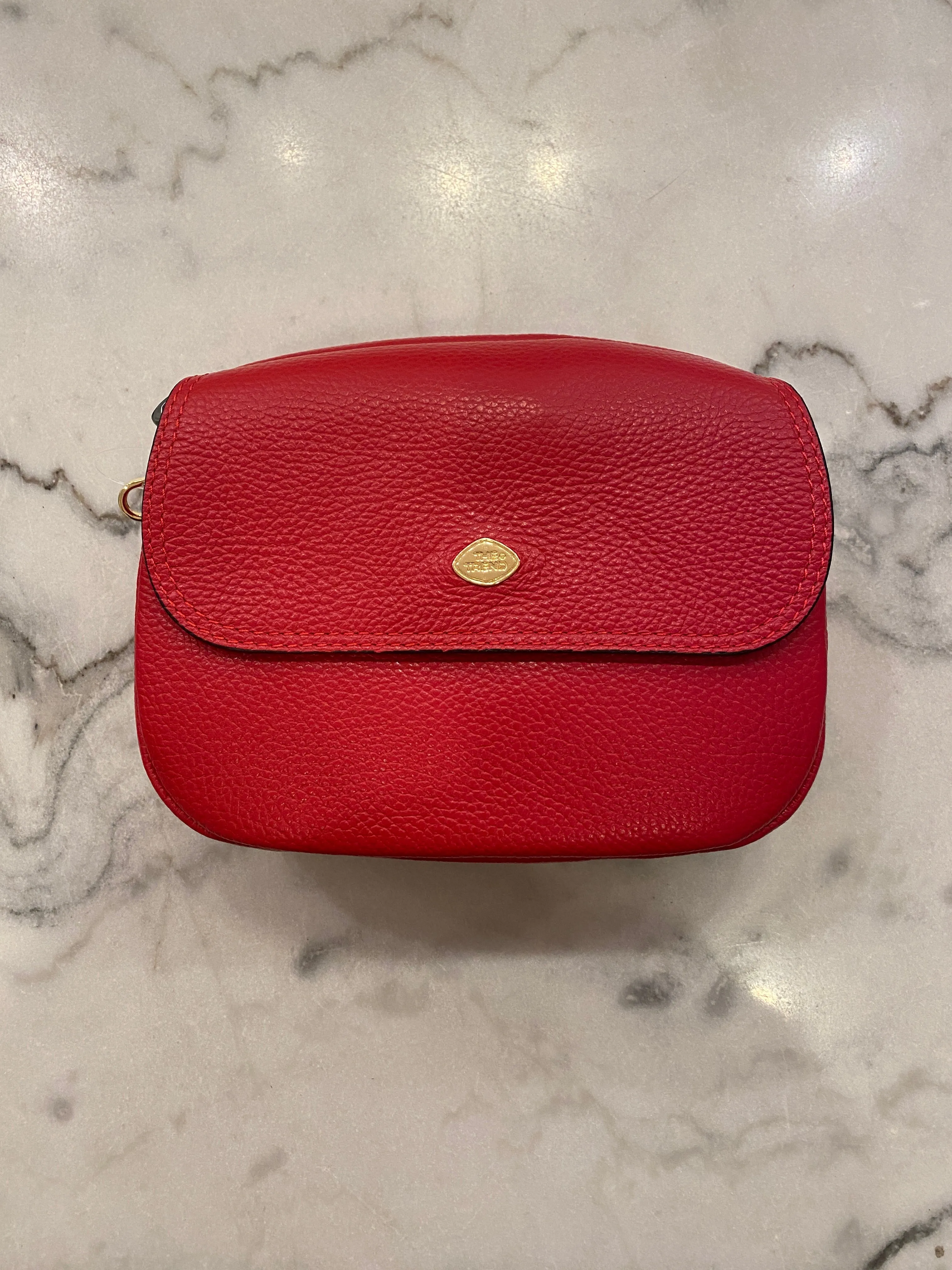 130882 Red Leather Bag