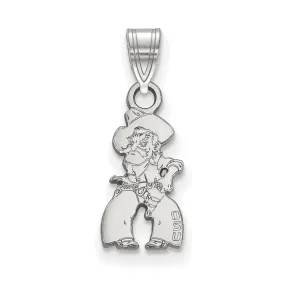 14k White Gold Oklahoma State Small Mascot Pendant