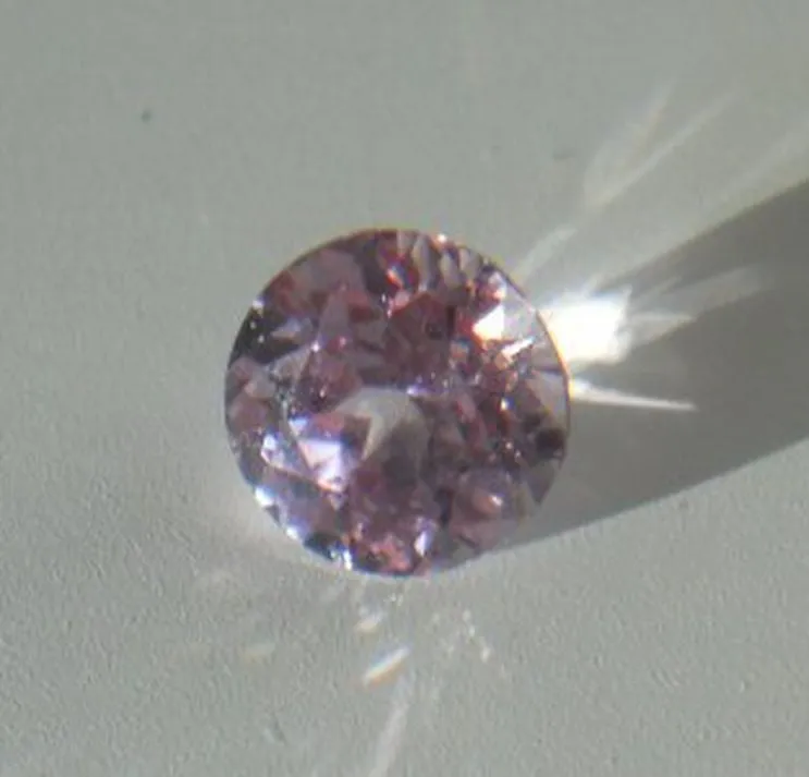 .30CT. MEDIUM PINK SAPPHIRE VVS ROUND CUT