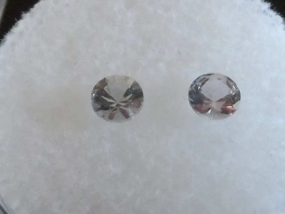 .60 TCW. VERY RARE GORGEOUS ICE PINK MATCHING MONTANA SAPPHIRES