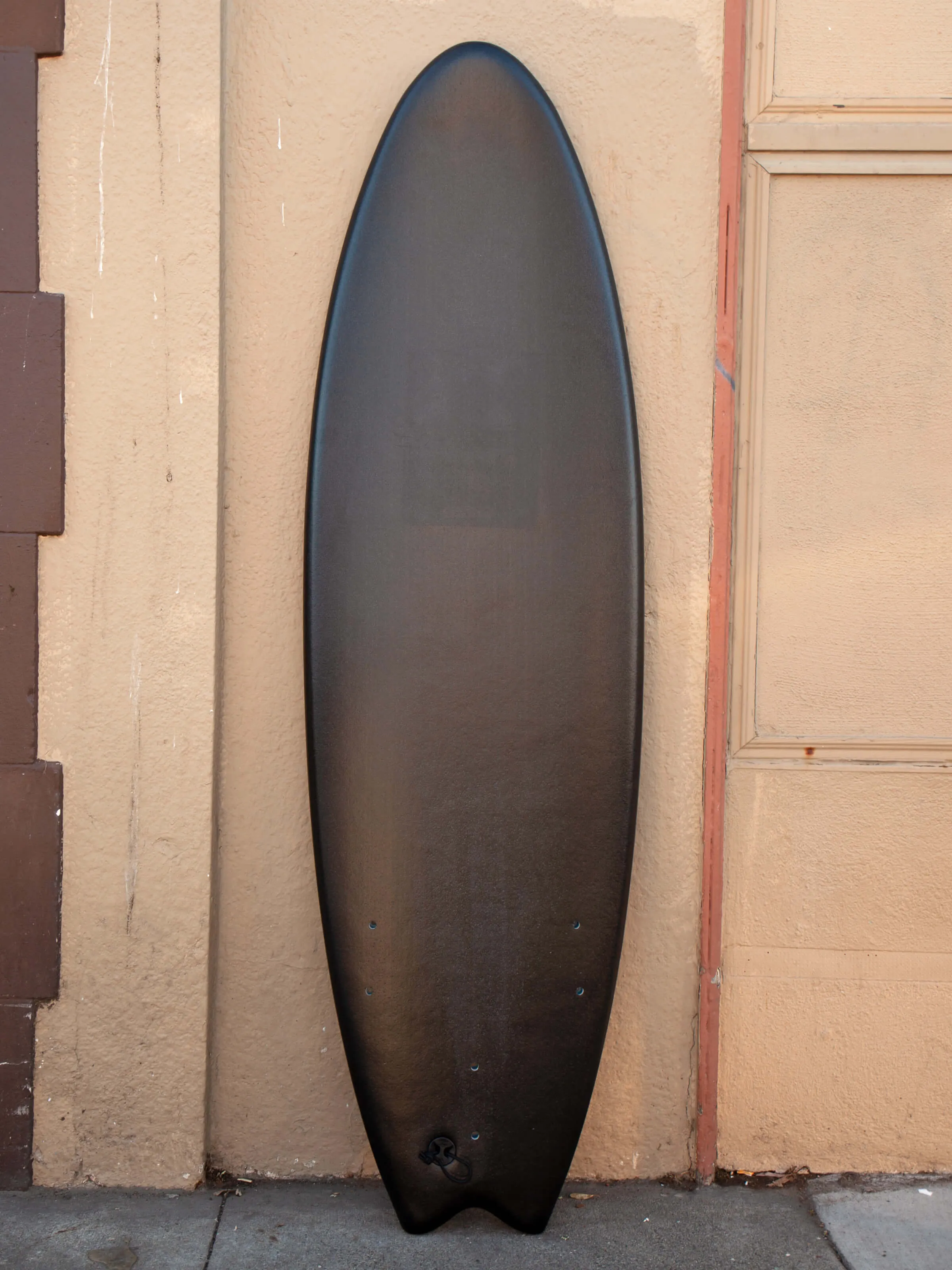 6'6 Catch Surf Swallow Tail - Blank - Black