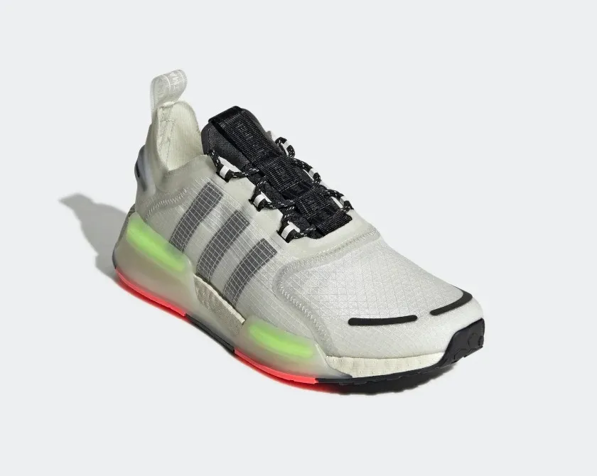 Adidas NMD V3 Crystal White Signal Green Solar Pink GW3063