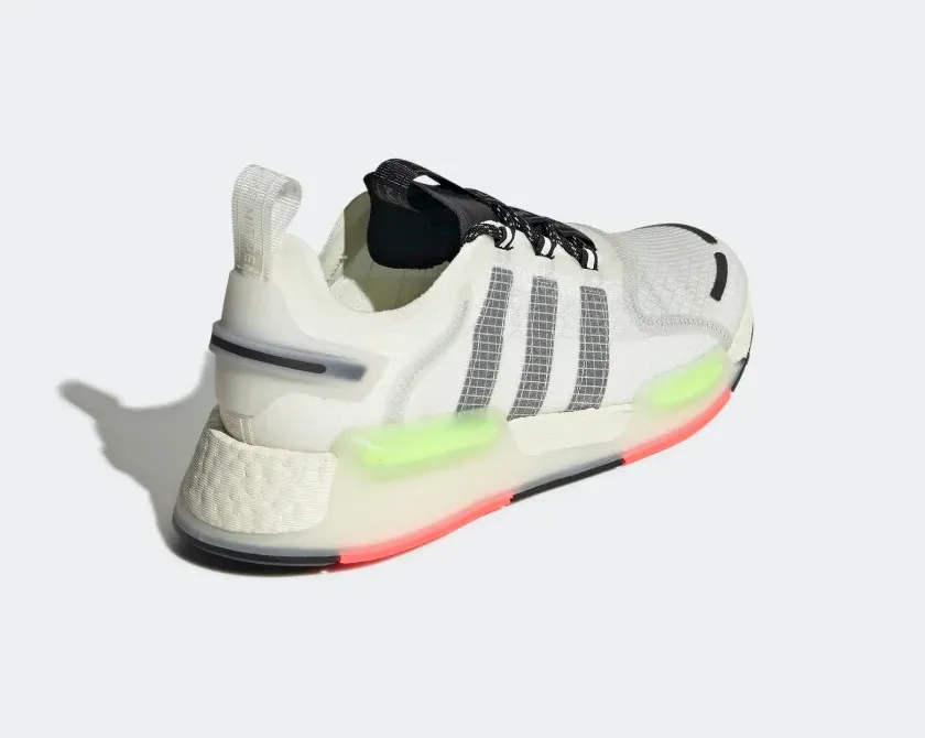 Adidas NMD V3 Crystal White Signal Green Solar Pink GW3063