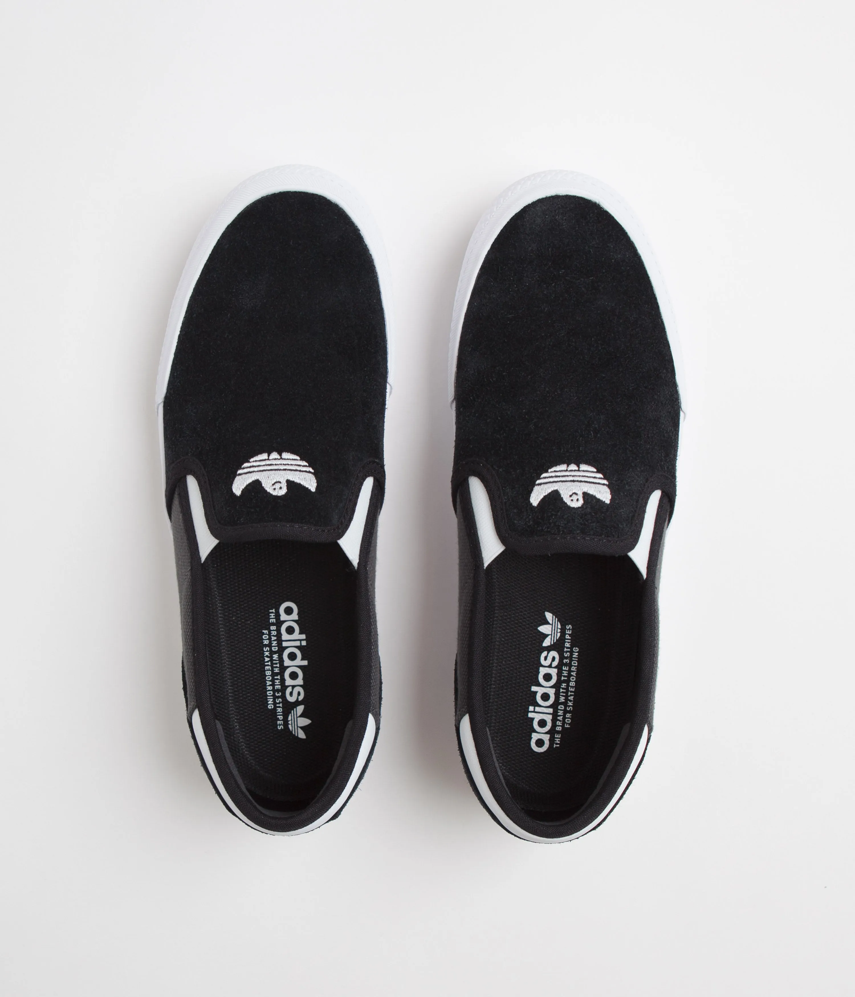 Adidas Shmoofoil Slip Shoes - Core Black / Grey Six / FTWR White