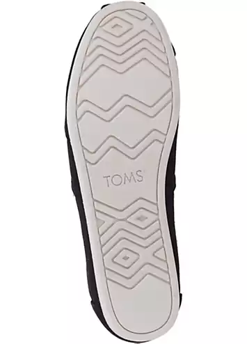 Alpargata Slip-on Black Pumps by Toms | Look Again