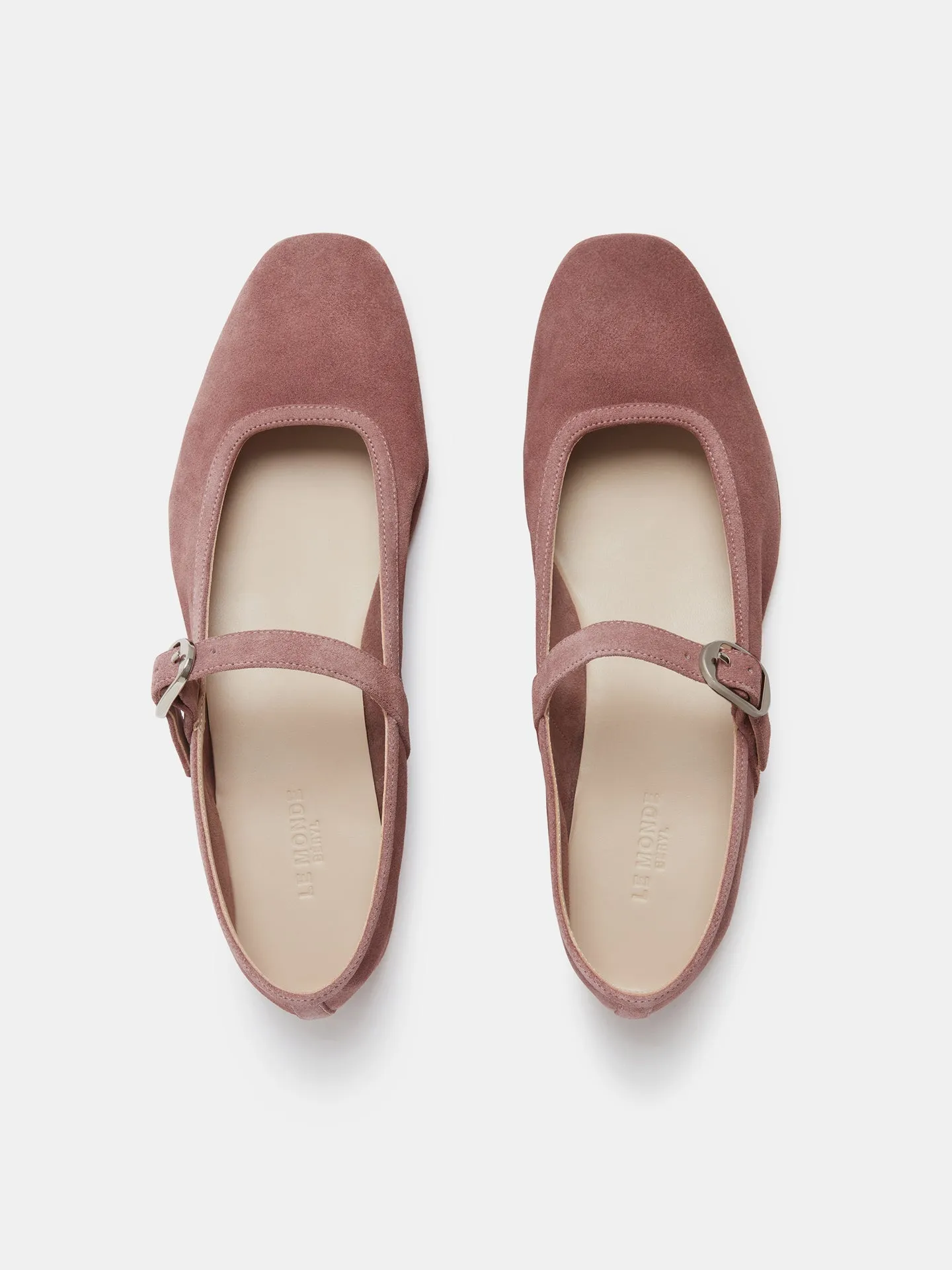 Ballet Mary Jane / Pink Suede