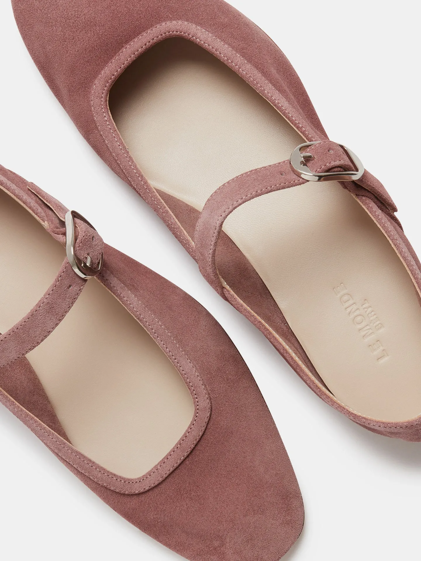 Ballet Mary Jane / Pink Suede