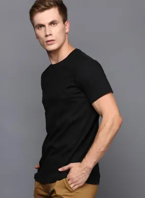 Basic Black Crew Neck T-Shirt