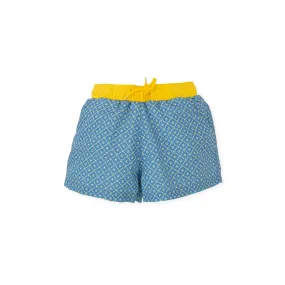 B.Canicross WOVEN BOXER - ATLANTIC BLUE