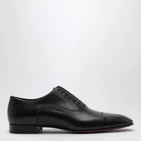 BLACK GREGGO DERBY SHOES