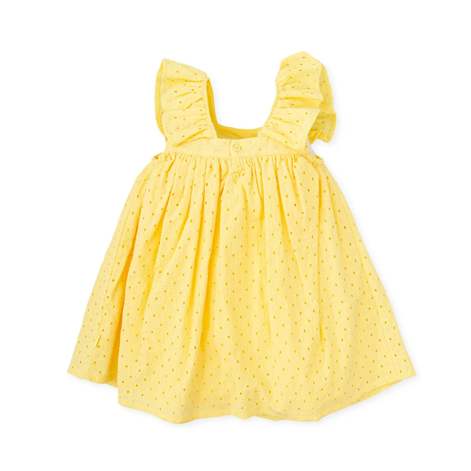 Capoeira WOVEN DRESS - YELLOW