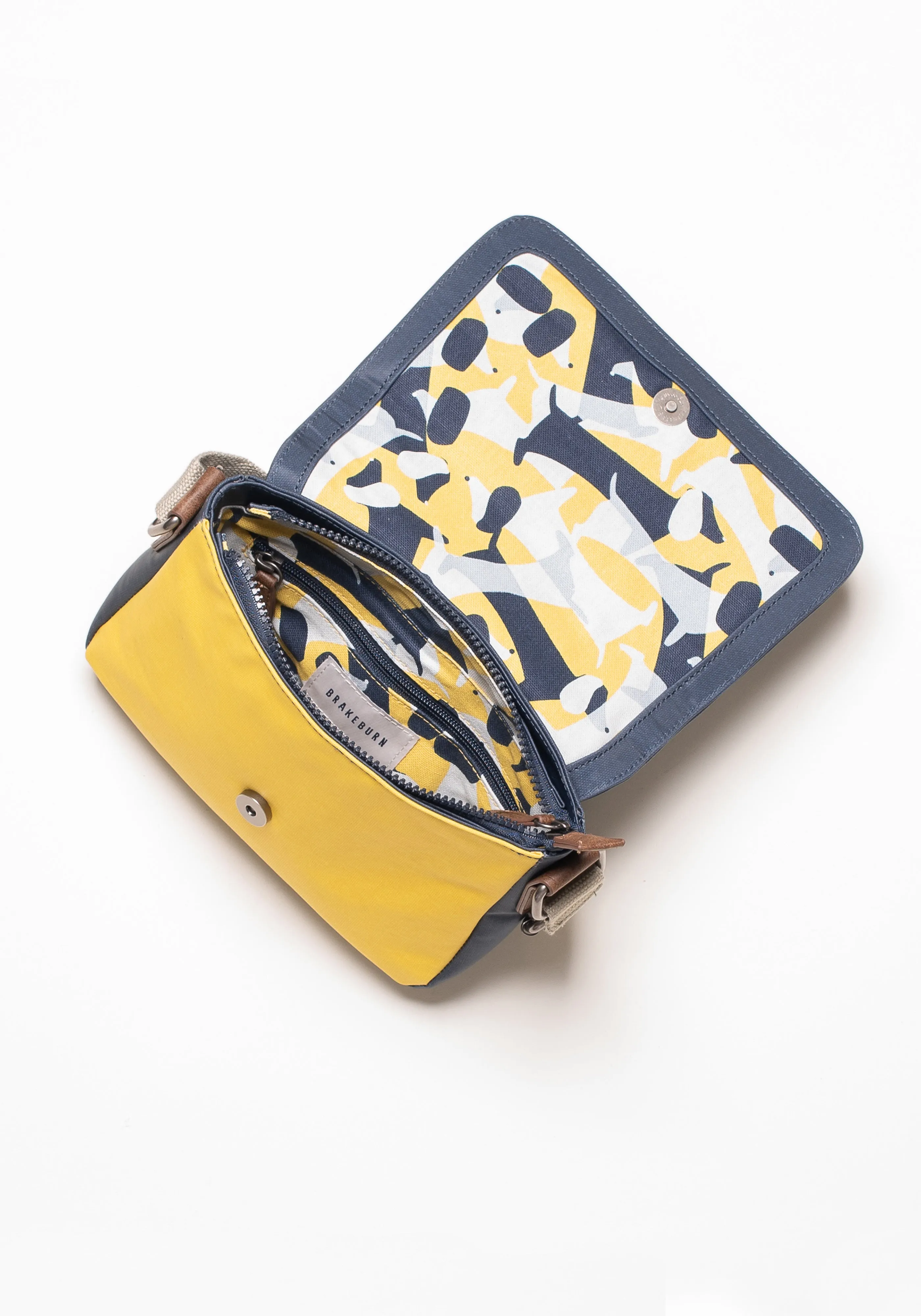 Colour Block Roo Pouch Crossbody Bag