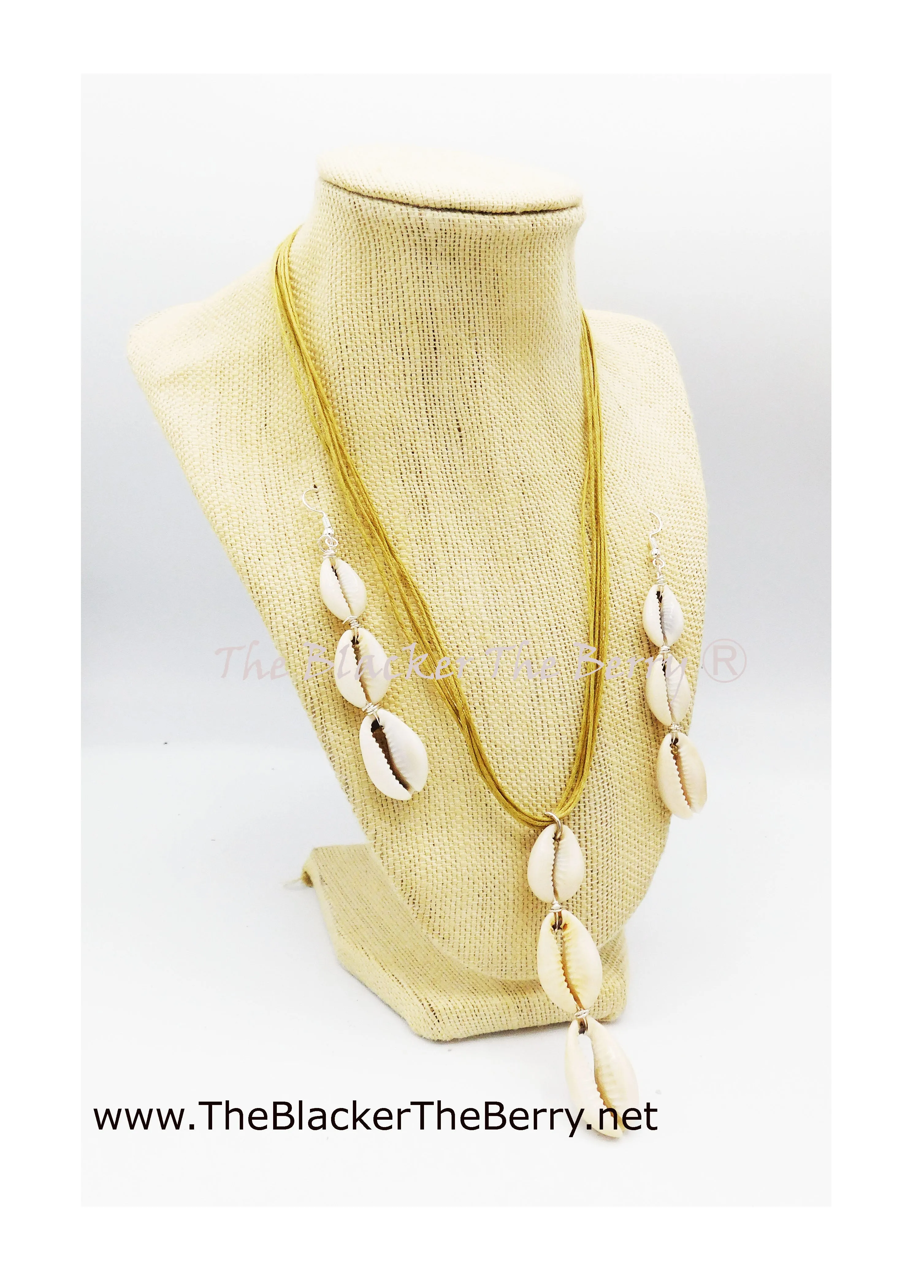 Cowry Necklace Women Jewelry Cowrie Ethnic Afrocentric African