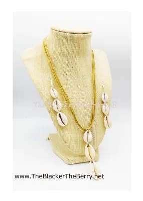 Cowry Necklace Women Jewelry Cowrie Ethnic Afrocentric African