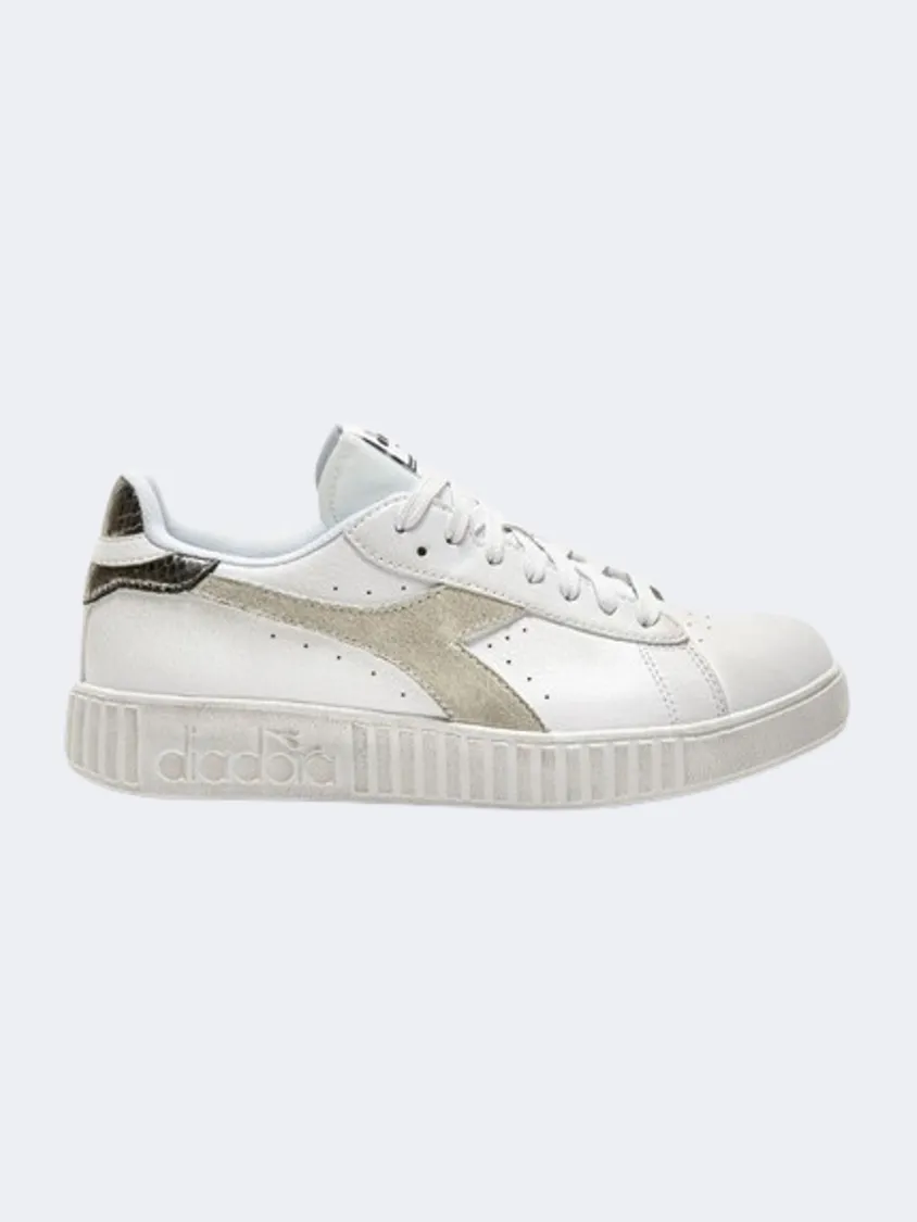 Diadora Game Step Women Lifestyle Shoes White/Grey Siberia