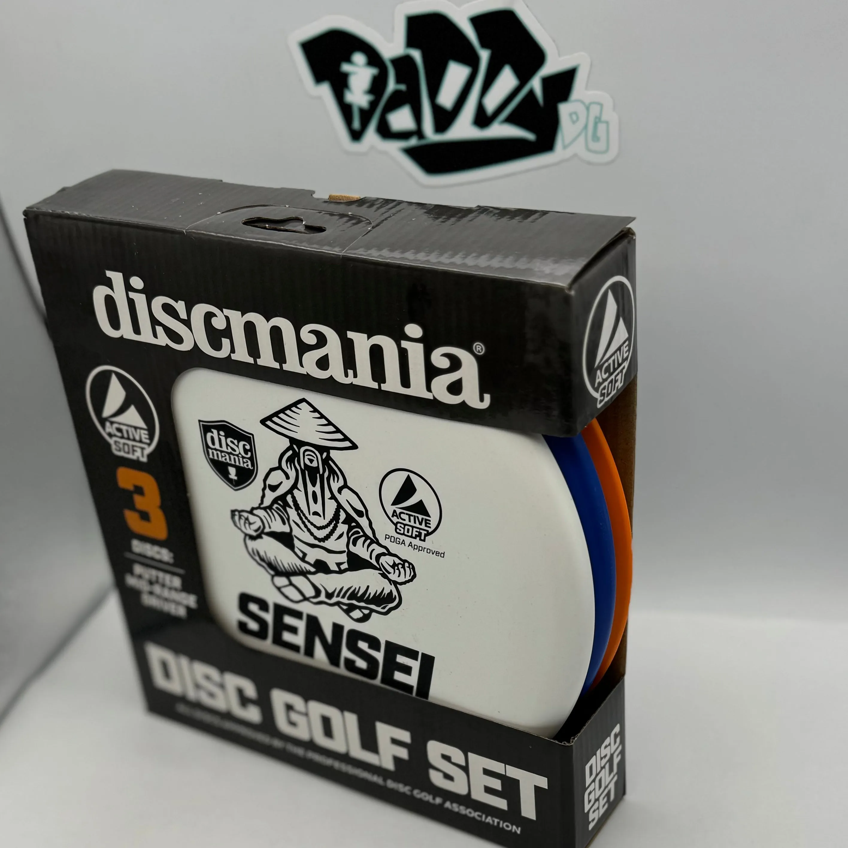 Discmania Active Soft Baseline 3-Disc Box Beginner Set