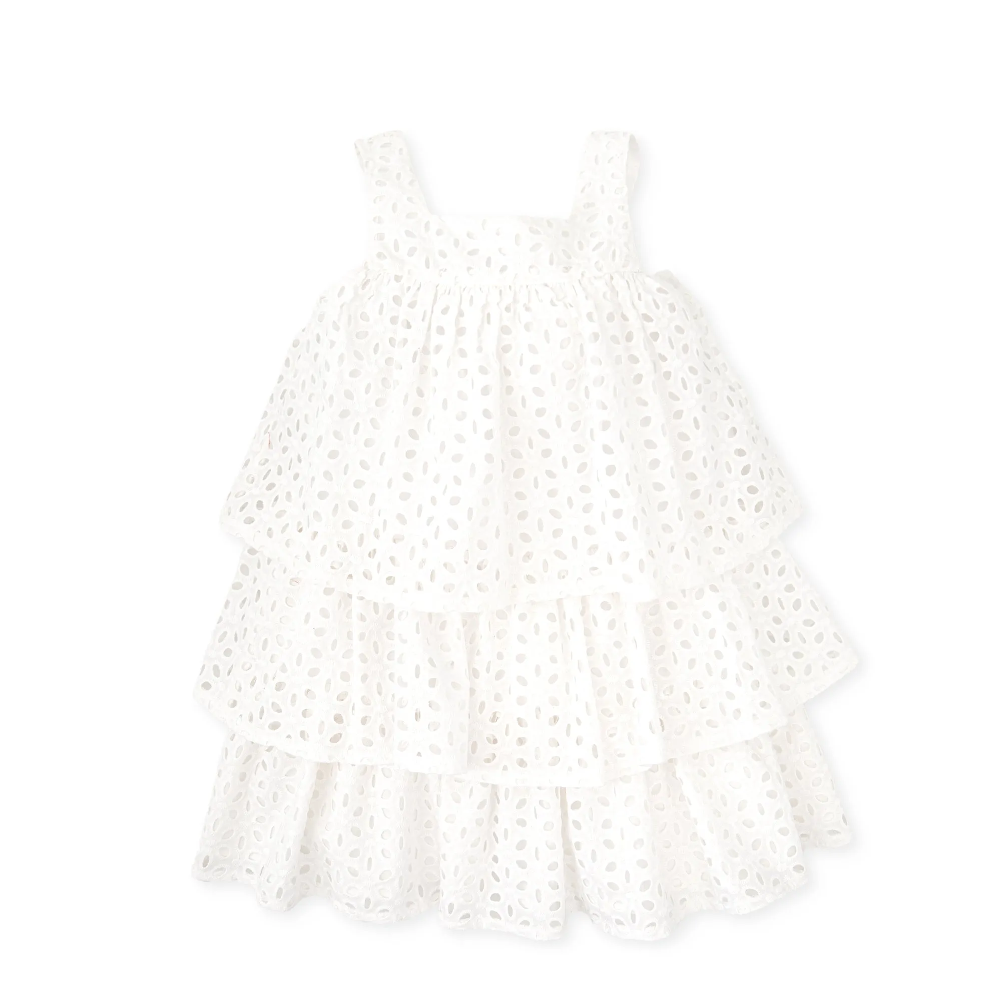 E.Ldta. Cereza WOVEN DRESS - OPTICAL WHITE