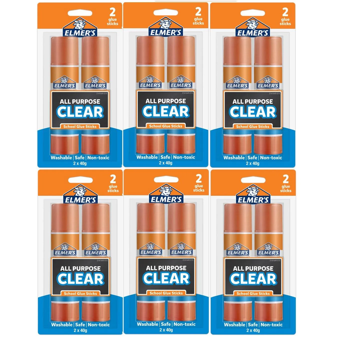 Elmers All Purpose School Glue Stick Box 12