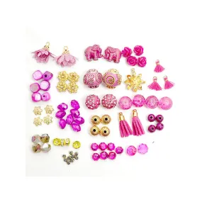 Jesse James Beads, Pink Dragonfruit Mini Mix Mix (1 Pack)