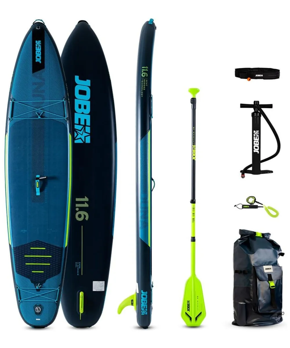 Jobe Aero Duna SUP Board 11'6" Package Steel Blue