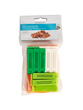 KitchenCraft Pack of Twenty Assorted Sized Bag Clips