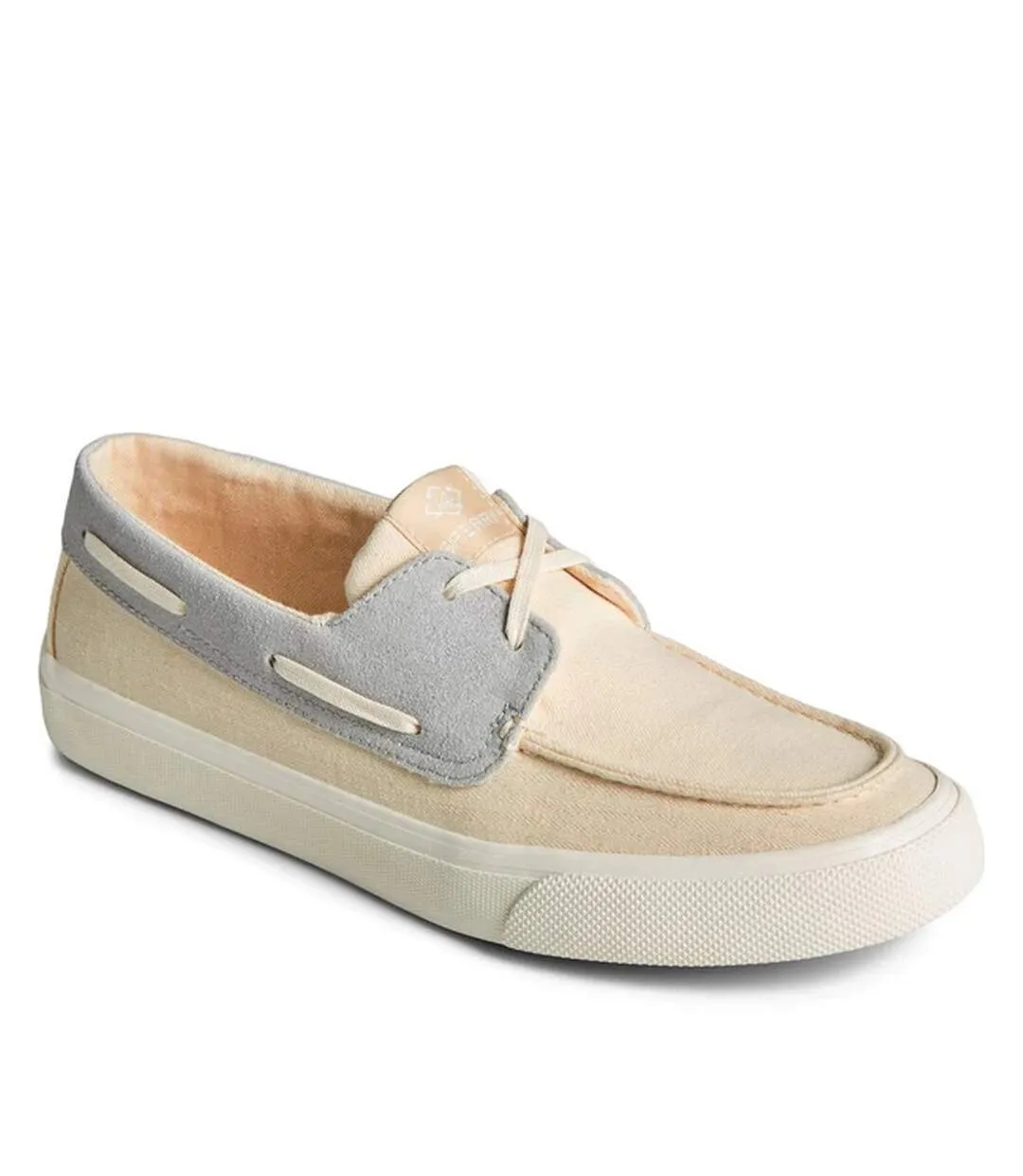 Mens seacycled bahama ii suede trainers natural Sperry