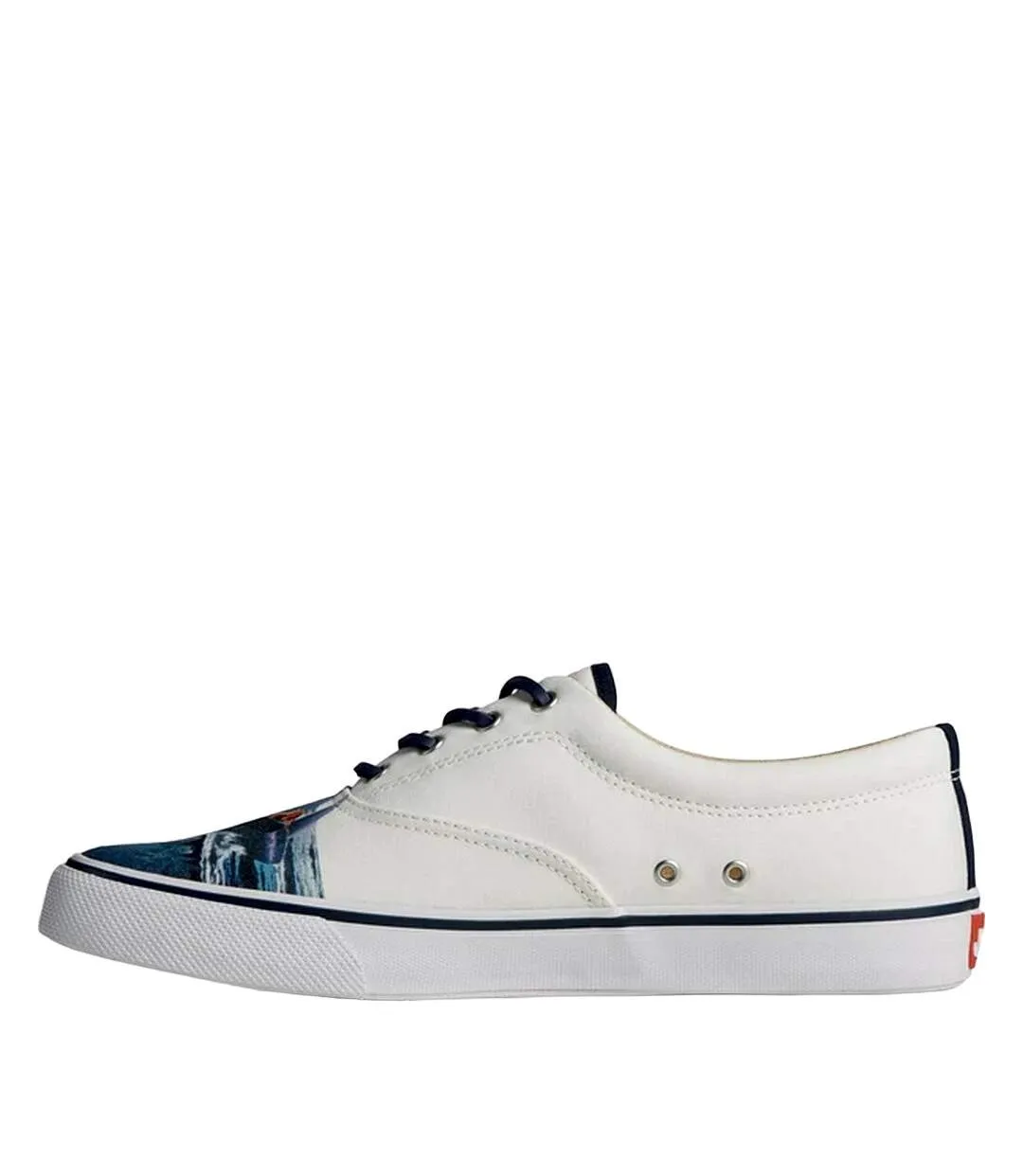 Mens striper ii cvo jaws rawhide laces trainers white Sperry