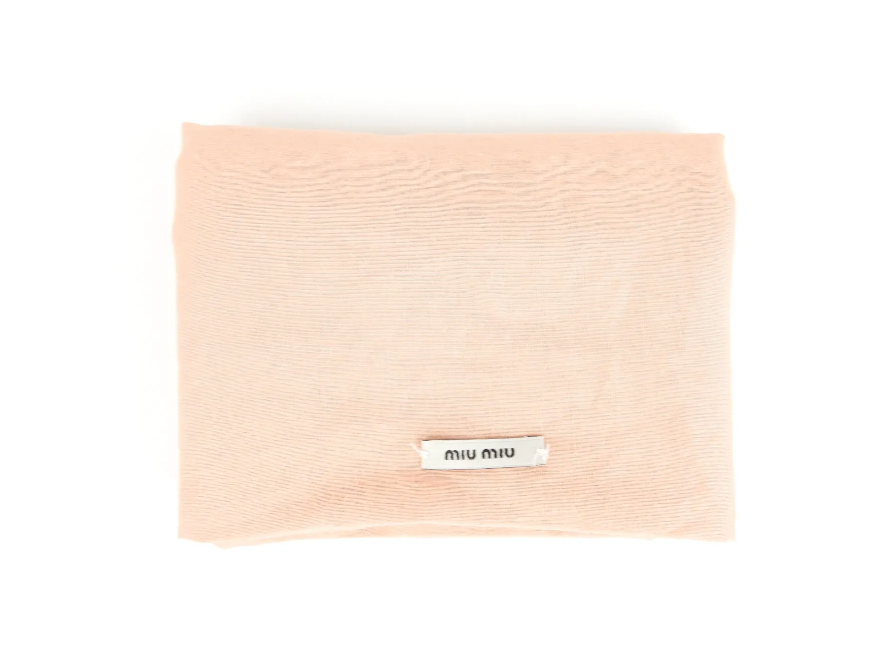 Miu Miu Pink Matelasse Leather Zip Pouch with Strap