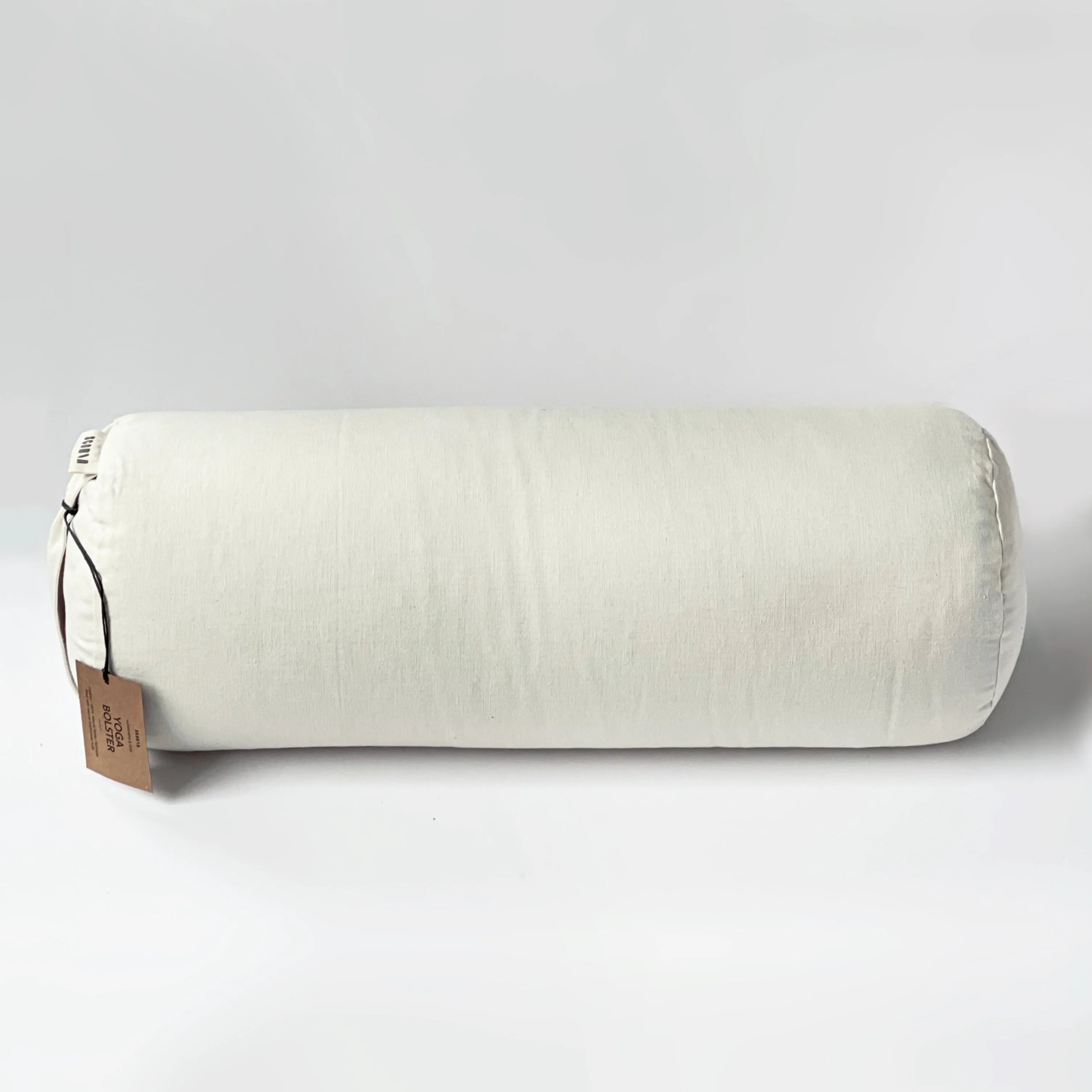 Natural & Organic Yoga Bolster | Sandy White