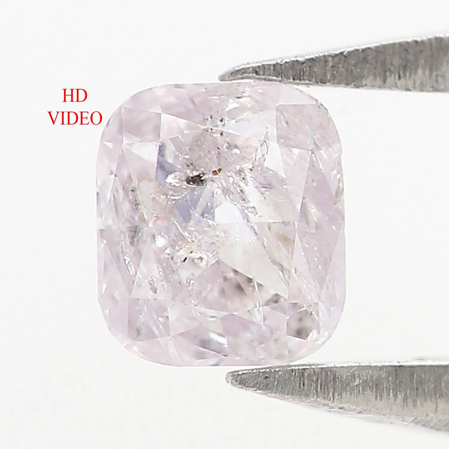 Natural Loose Cushion Diamond, Light Pink Color Diamond, Natural Loose Diamond, Cushion Cut Diamond, 0.23 CT Cushion Shape Diamo