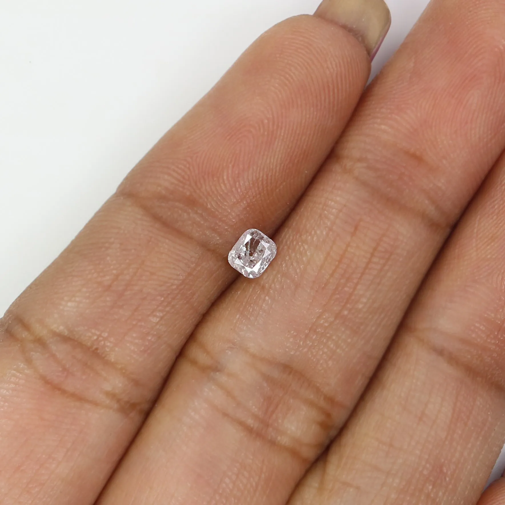 Natural Loose Cushion Diamond, Light Pink Color Diamond, Natural Loose Diamond, Cushion Cut Diamond, 0.23 CT Cushion Shape Diamo