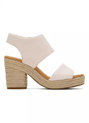 Orange Majorca Platform Sandals by Toms | Look Again