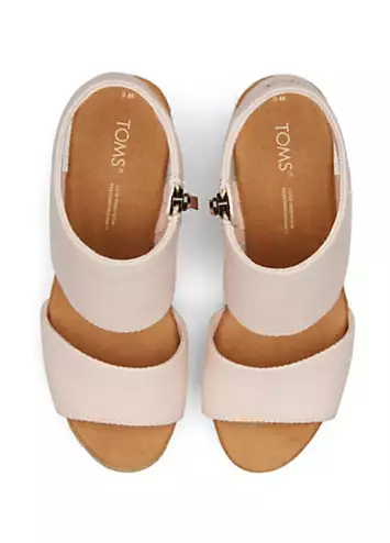 Orange Majorca Platform Sandals by Toms | Look Again