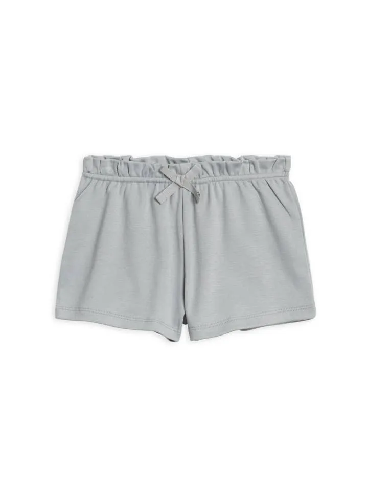 Organic Kids Fay Ruffle Waist Short - Mist