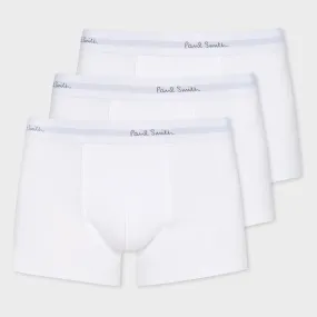 Paul Smith - Men's White Boxer Briefs 3 Pack in White