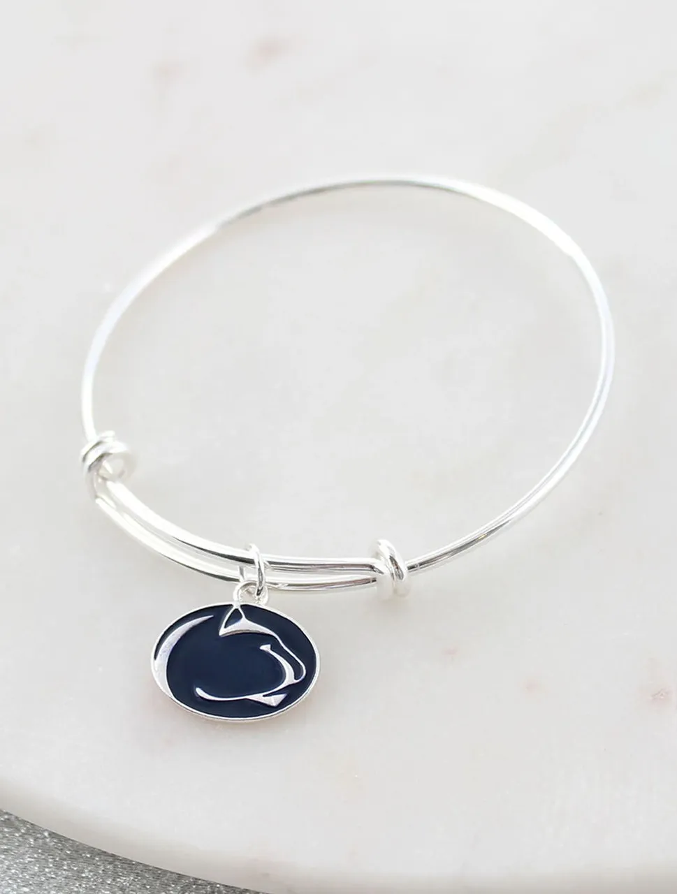 Penn State Logo Wire Bracelet | Seasons Jewelry