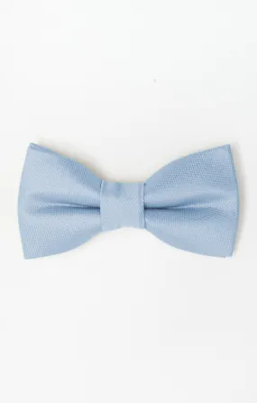 Range Kids Bow Tie ~ Steel Blue Solid