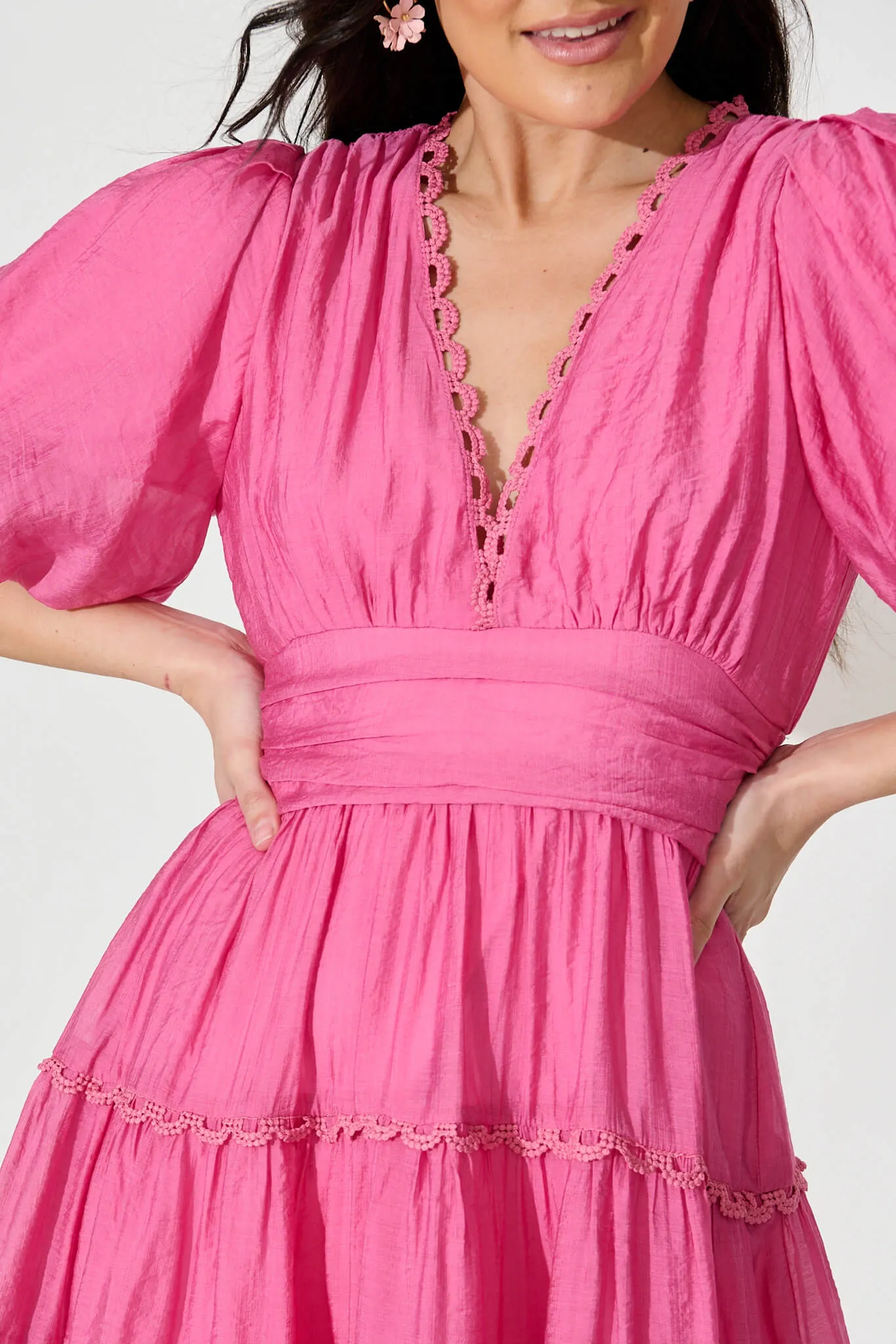 Ravi Dress in Pink