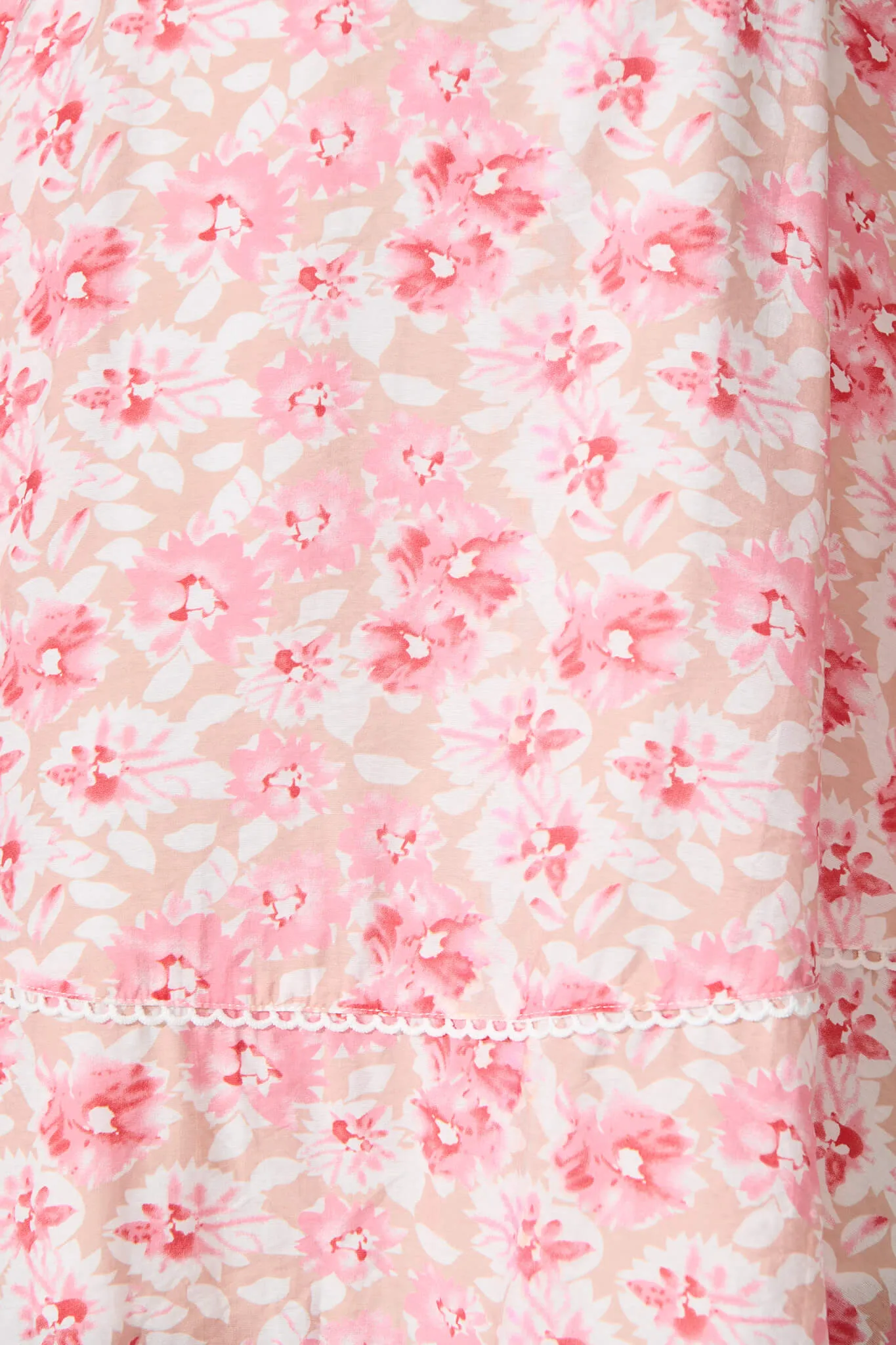 Shella Dress In Pink Floral Print