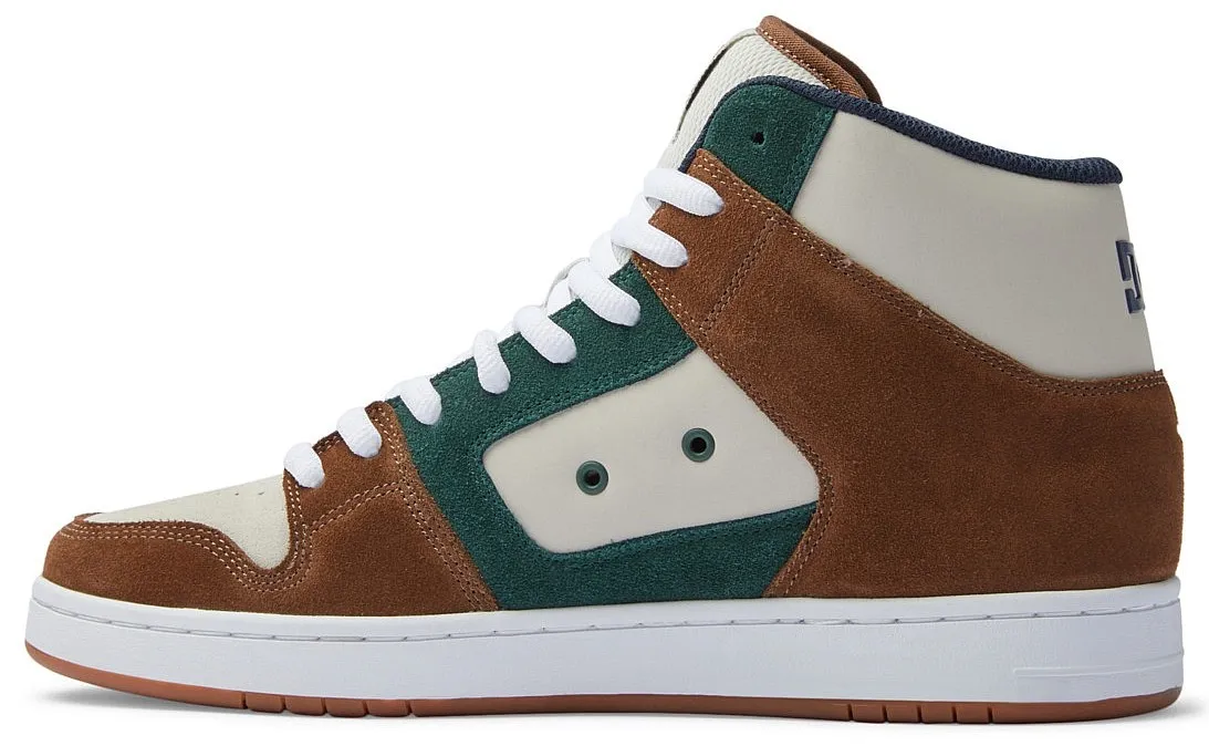 shoes DC Manteca 4 Hi S - XCCG/Brown/Brown/Green - men´s