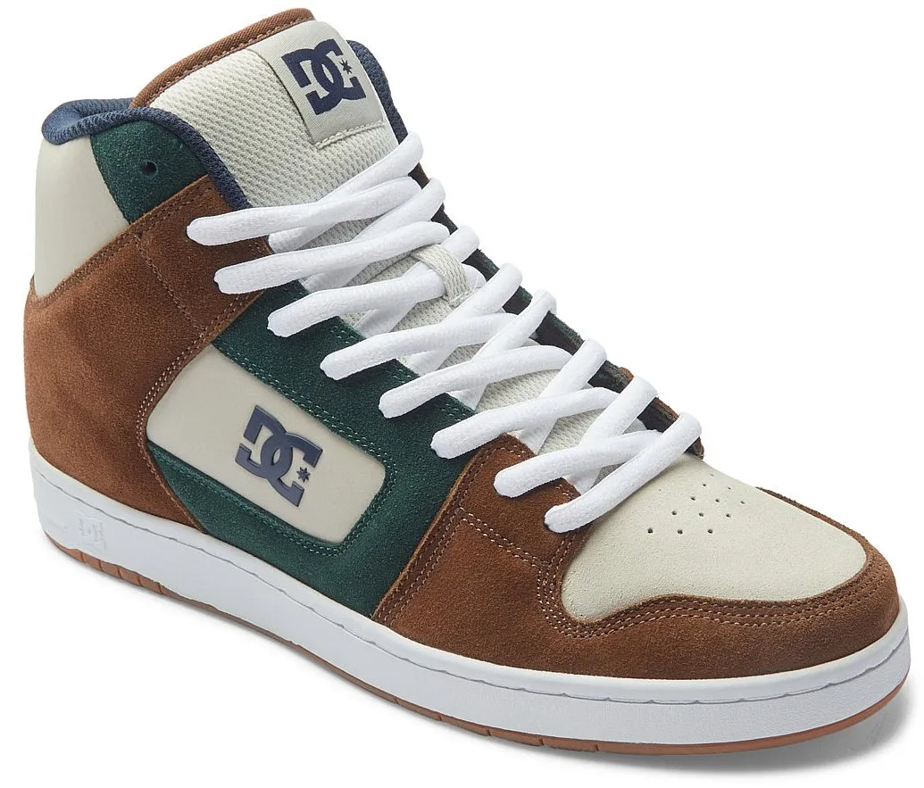 shoes DC Manteca 4 Hi S - XCCG/Brown/Brown/Green - men´s