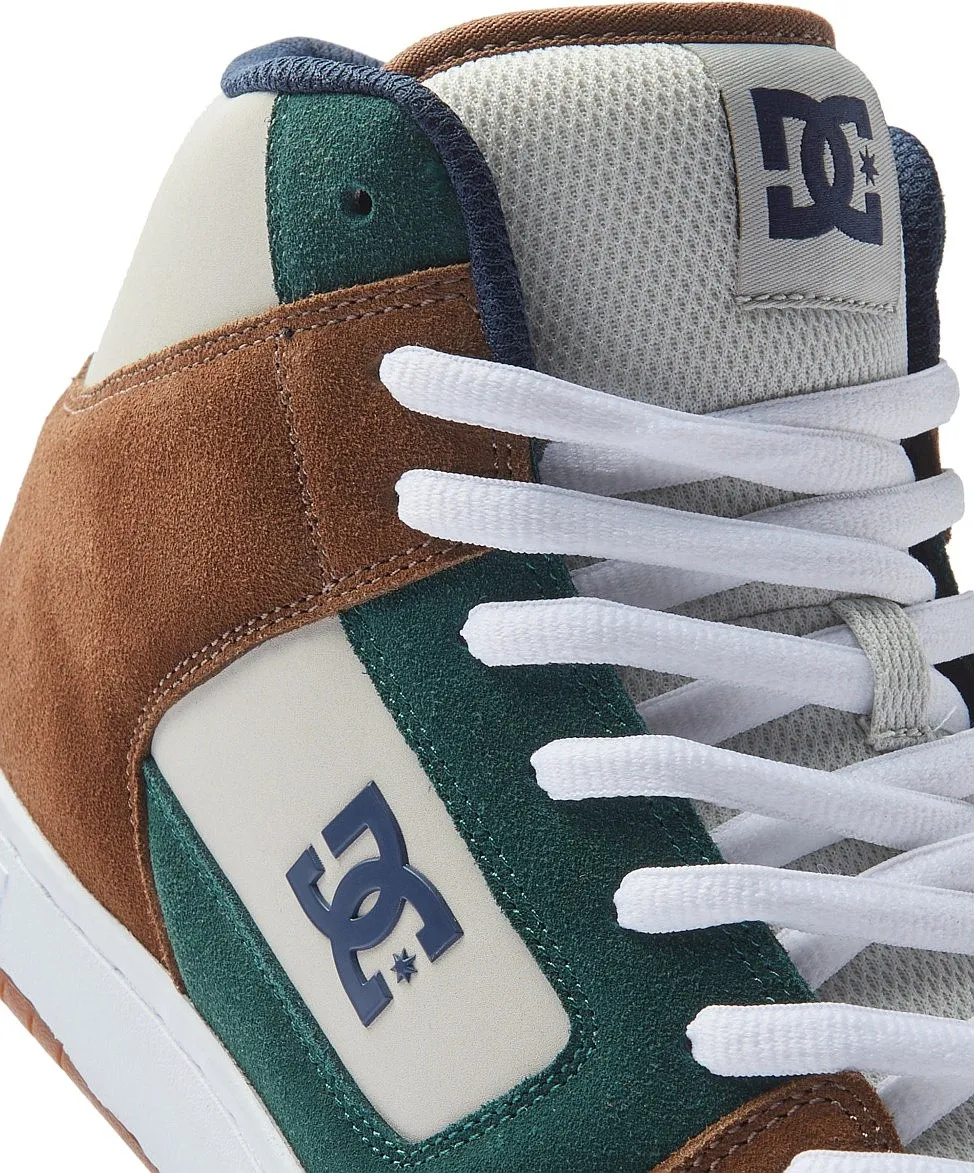 shoes DC Manteca 4 Hi S - XCCG/Brown/Brown/Green - men´s