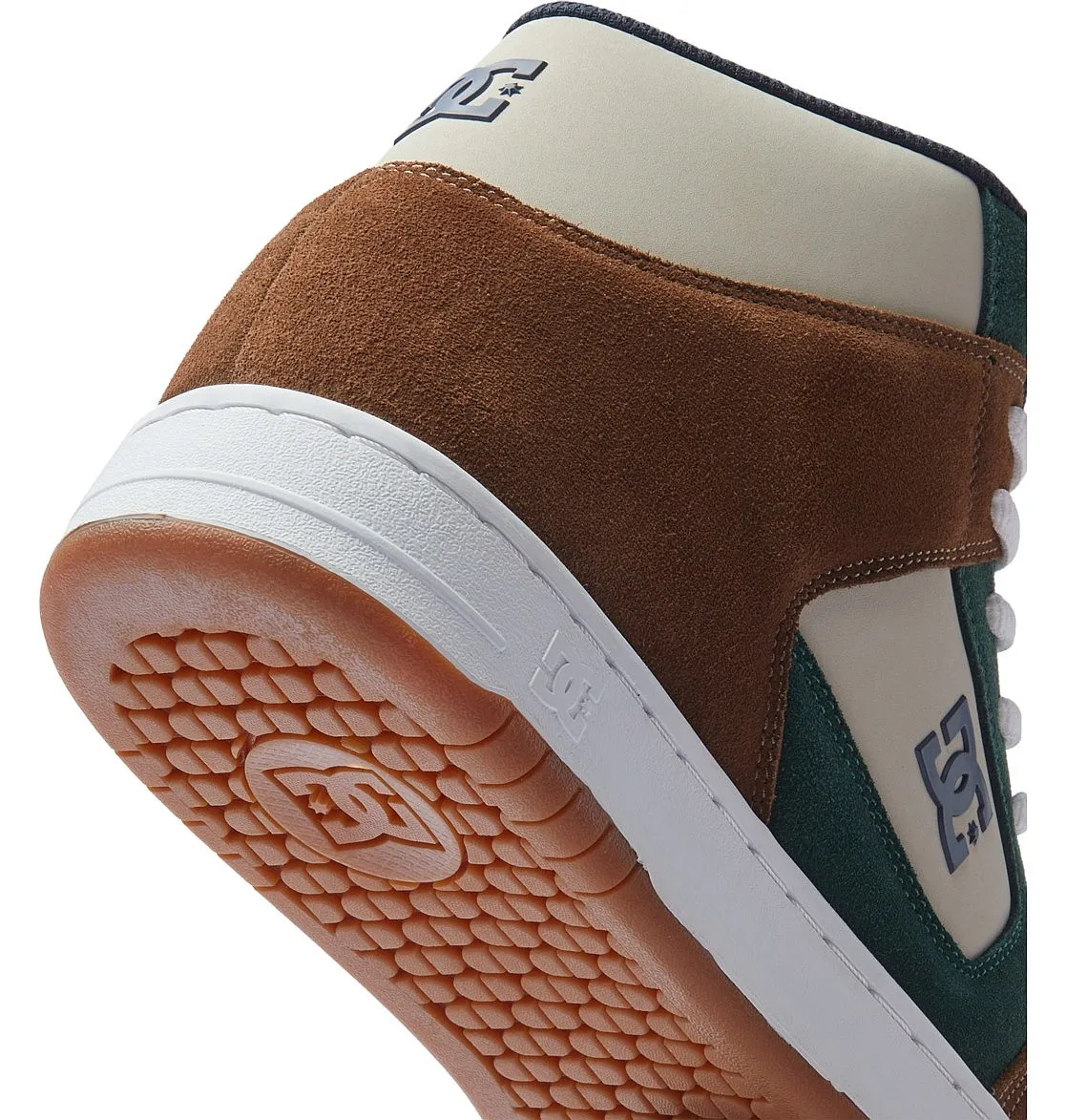 shoes DC Manteca 4 Hi S - XCCG/Brown/Brown/Green - men´s