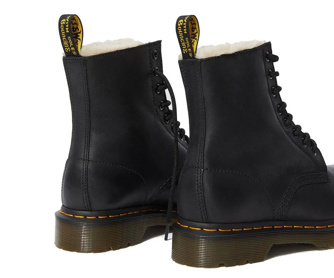 shoes Dr. Martens 1460 Serena - Black Burnished Wyoming - women´s