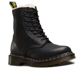 shoes Dr. Martens 1460 Serena - Black Burnished Wyoming - women´s