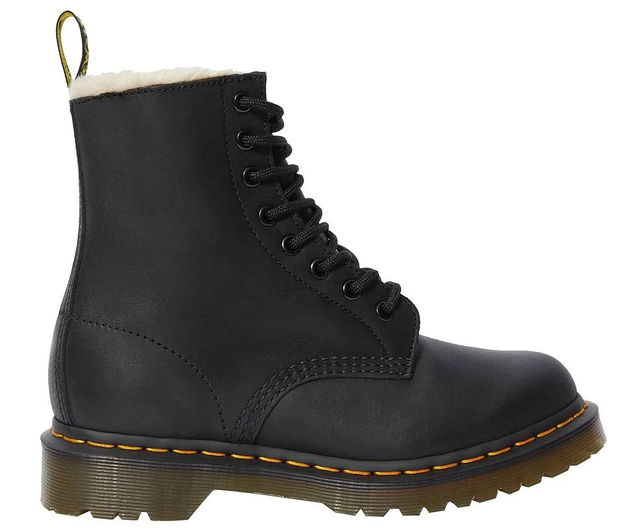 shoes Dr. Martens 1460 Serena - Black Burnished Wyoming - women´s