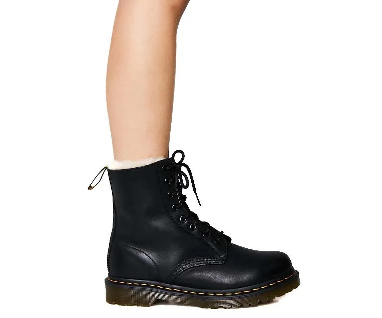 shoes Dr. Martens 1460 Serena - Black Burnished Wyoming - women´s