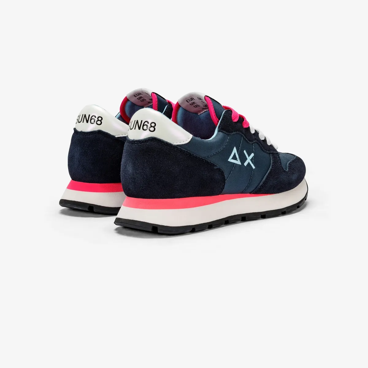 SNEAKERS SUN68 DONNA ALLY SOLID NYLON NAVY BLUE Z34201 07